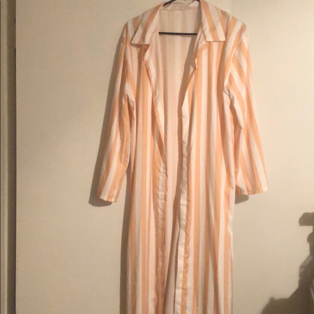 Floor length duster